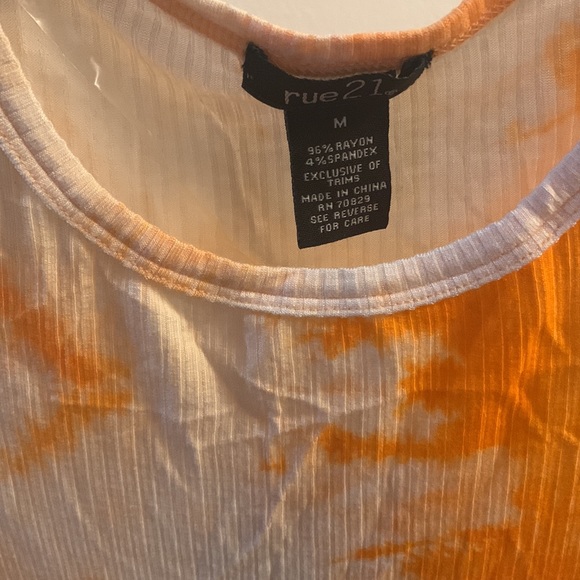 Cream Tie Dye Ruched Side Mini Dress - Picture 4 of 9